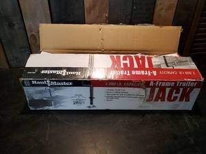 lot 86 image: Still in Box A-Frame Trailer Jack 2000lb Capacity