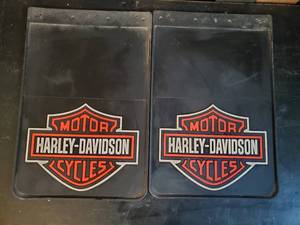 lot 111 image: Harley Davidson preowned Mud Flaps
