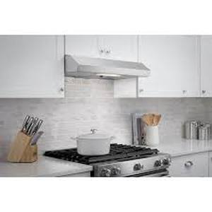 Vissani Arno 30 in. 240 CFM Convertible Under Cabinet Range Hood in Stainless Steel with Lighting and Charcoal Filter  Customer Returns See Pictures