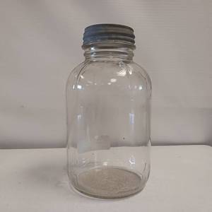 lot 13 image: Duraglass (c3004) Vintage Jar wzinc lid