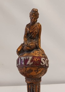 Vintage 70's Schlitz (wooden) Beer Keg Tap - Golden Girl Goddess