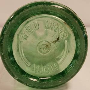lot 35 image: Red Wing, MN - 50s embossed Coke Bottle