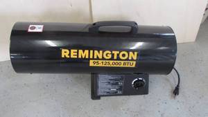 lot 12 image: Remington 125,000 BTU Propane Heater