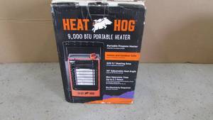 lot 16 image: Heat Hog 9,000 BTU Propane Heater