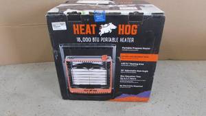 lot 18 image: Heat Hog 18,000 BTU Propane Heater