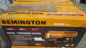 lot 31 image: Remington 80,000 BTU KeroseneDiesel Heater
