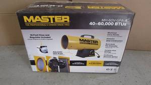 lot 38 image: Master 60,000 BTU Propane Heater