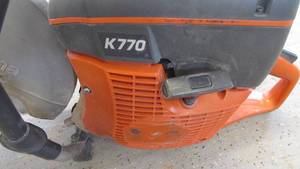 Husqvarna K770 14" Concrete Saw With Diamond Blade (#2)