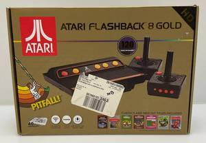 lot 4 image: ATARI Flashback 8 Gold Preowned In Original Box (Seems Complete)