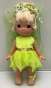 lot 14 image: Vintage Disneys Precious Moments Tinkerbell Doll 9
