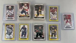 lot 28 image: Misc. Hockey Cards Some in Protective Sleeves Including Sidney Crosby & More