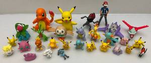 lot 67 image: Group Of Miniature Pokemon Figures