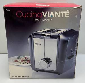 lot 105 image: Cucina Viante Pasta Maker In Original Box