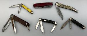 lot 134 image: Misc. Vintage Pocket Knives (Some Need TLC)