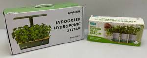 lot 158 image: Indoor Led Hydroponic System & Kitchen Herb Garden (NIB)