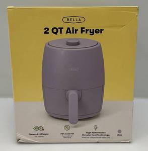 lot 160 image: Bella 2 Qt Air Fryer (NIB)