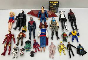 lot 163 image: Misc. Superhero Action Figures & More