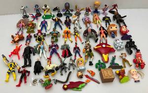 lot 164 image: Misc. Superhero Action Figures & More