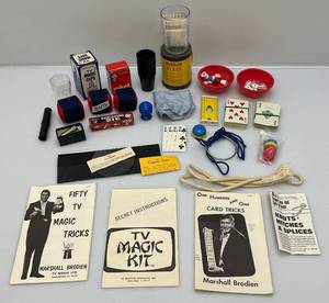 lot 187 image: Misc. Vintage 1970s Magic Tricks & More