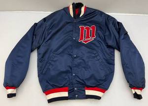 lot 197 image: Vintage STARTER Twins Jacket Size Med