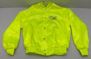 lot 198 image: Vintage Bright Yellow (dj vu Showgirls) Jacket Size Large