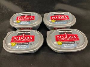 Set of 4 PlugrÃ¡ Spreadable Butter with Olive Oil & Sea Salt
