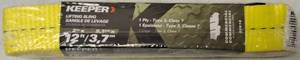 lot 4 image: Keeper  2in. X 12ft. Lifting Sling - 1Ply - New