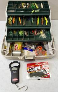 lot 35 image: Plano Tackle Systems Box & Gear (View Photos)