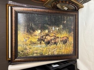 Giant Moose Painting