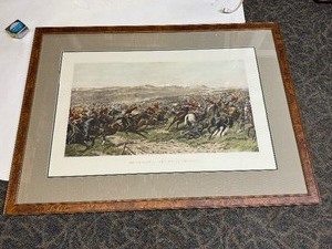 lot 25 image: Large The Charge of The Heavy Brigade