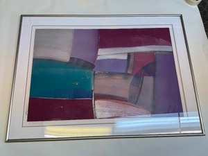 lot 39 image: Signed Original Abstract Artwork