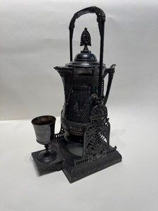 Vintage Pelton Bros. & Company Silver Coffee Pot