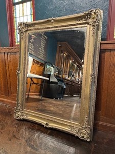 lot 2 image: Ornate Framed Mirror