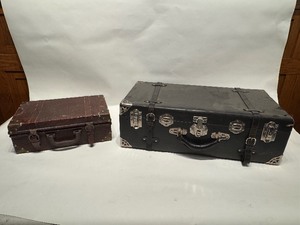 Antique suitcases