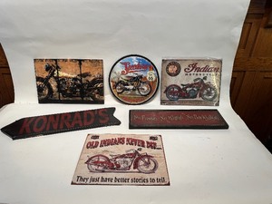 lot 54 image: Motorcycle Signage