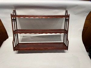 lot 62 image: Antique Wall Shelf