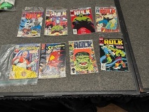 lot 70 image: (8) Vintage Comic Books
