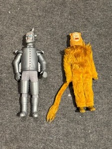 lot 76 image: Lion & Tin Man Dolls - Wizard of Oz