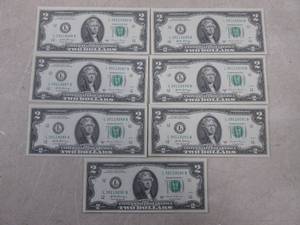 lot 6 image: (CNTR) 7 Uncirculated Sequential US...
