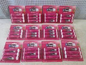lot 10 image: (BSB) 12 - 3-Packs of Cherry Chap-I...