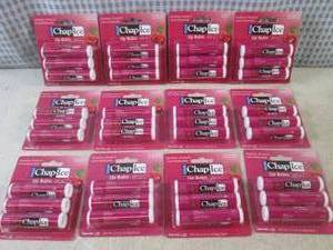 lot 11 image: (BSB) 12 - 3-Packs of Cherry Chap-I...