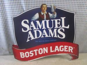 lot 43 image: (EC1) Samuel Adams Boston Lager Tin...