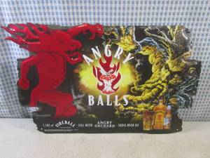 lot 45 image: (EC1) Angry Balls Fireball Angry Or...