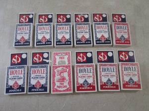 lot 123 image: (BSB) 12 New Assorted Decks Playing...