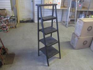 lot 140 image: (FRNT) 5-Tier Ladder Shelf 52 12 ...