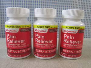 lot 144 image: (BSB) 3 Bottles of Extra Strength P...
