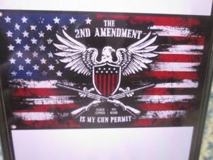 lot 145 image: (H-1) 3 ft x 5 ft The 2nd Amendment...
