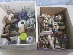 lot 161 image: (A-1) Assortment of Figurines and O...
