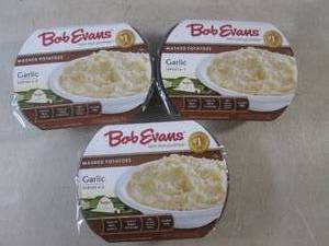 lot 174 image: (FRZ) 3 Frozen Bob Evans Garlic Mas...