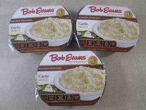 lot 175 image: (FRZ) 3 Frozen Bob Evans Garlic Mas...